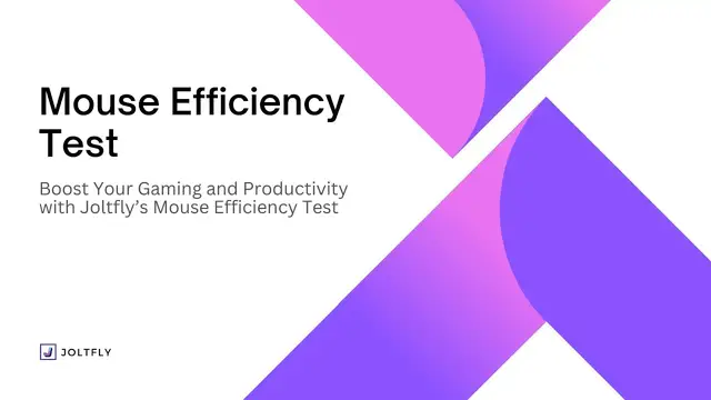 'Video thumbnail for Mouse Efficiency Test Challenge: How I Checked My Mouse Efficiency with Joltfly'