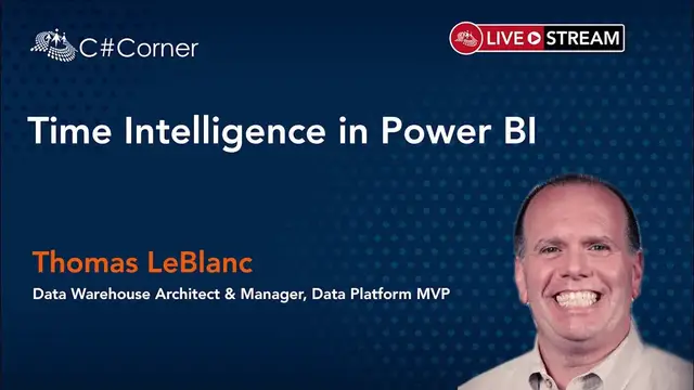 'Video thumbnail for Time Intelligence in Power BI || Power Platform Virtual Conference'