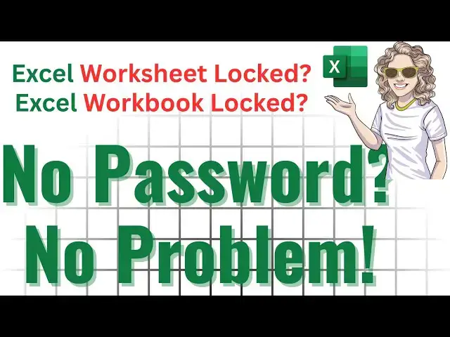 'Video thumbnail for Remove Protection From Excel Worksheet Or Workbook.  No password. No Problem.'