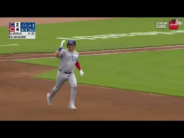 'Video thumbnail for Reese McGuire WHACKS a Solo Home Run! | 1st HR of 2025 | Chicago Cubs | 05/25/2025'