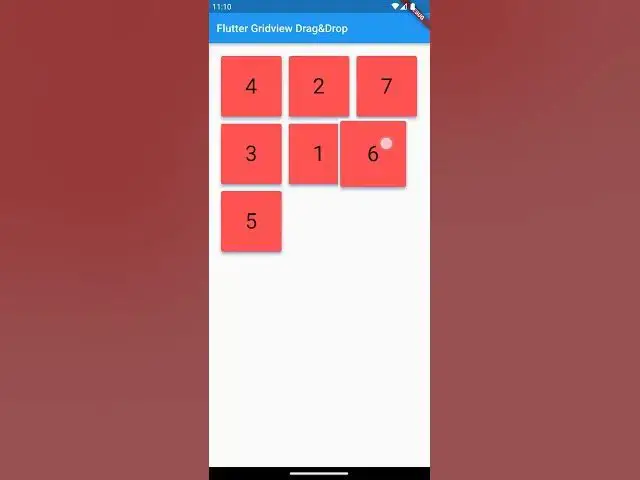 'Video thumbnail for Flutter Drag and Drop grid example #flutter_nine_grid'