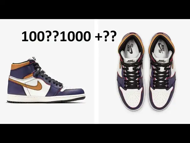 'Video thumbnail for SB X Air Jordan 1 High LA To Chicago | How Many Pairs Possibly Made & Should You Buy To flip?'