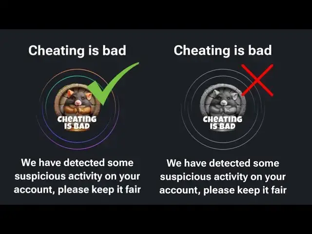'Video thumbnail for Cheating Is Bad - Hamster Kombat New Achievement Card | What You Need to Know'