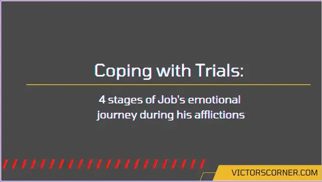 'Video thumbnail for How to Cope with Trials: 4 Stages of Job’s Emotional Journey'
