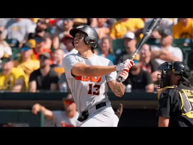 'Video thumbnail for Aiva Arquette 2025 College Baseball Highlights! | Oregon State Beavers'
