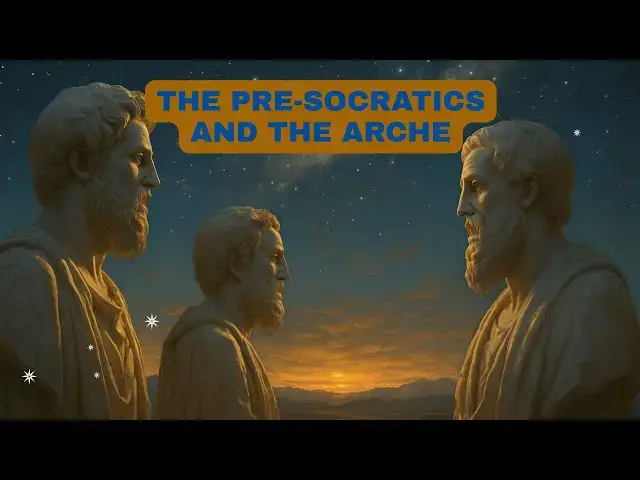 'Video thumbnail for The Pre Socratics and the Arche: Exploring the First Principle of Philosophy'