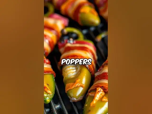 'Video thumbnail for ๐ฅ Sizzling Bacon-Cream Cheese Jalapeรฑo Poppers with BBQ Bliss! ๐ฅ๐ถ๏ธ๐ง'