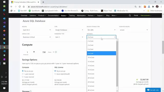 'Video thumbnail for Azure Pricing Calculator'