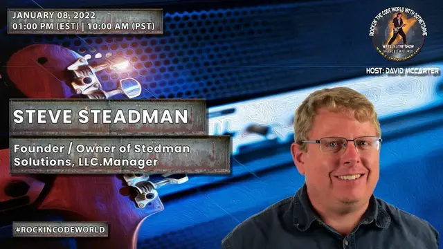 'Video thumbnail for Rockin’ The Code World with dotNetDave ft. Steve Steadman Ep. 45'