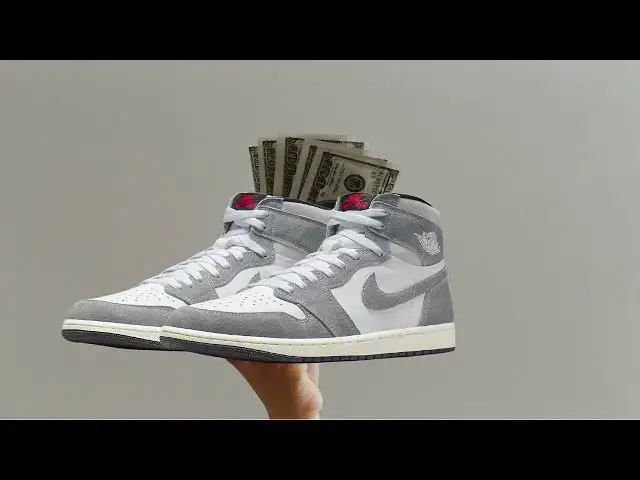 'Video thumbnail for Don't Try To Resell The Air Jordan 1 High OG Washed Black, Good News For Buyers'