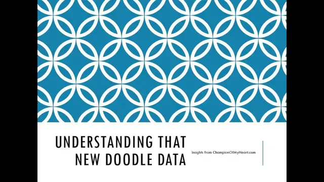 'Video thumbnail for Understanding that new doodle data'