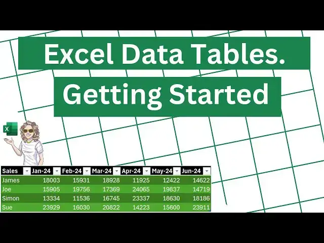 'Video thumbnail for Excel Data Tables: A Beginner's Guide'