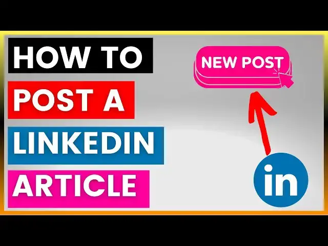 'Video thumbnail for How To Write & Post An Linkedin Article? [in 2025]'