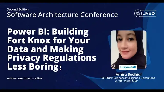 'Video thumbnail for Power BI: Building Fort Knox for Your Data and Making Privacy Regulations Less Boring!'