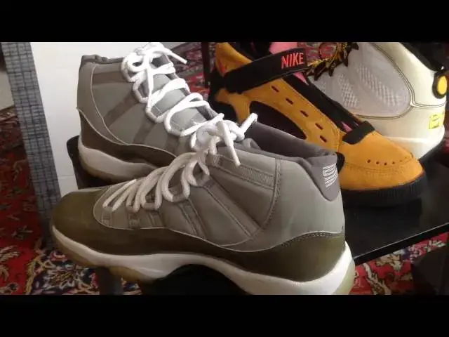 'Video thumbnail for New Pick Up Air Jordan 11 Cool Grey, Jordan 9 Quai 54, 1993 Nike Air check'