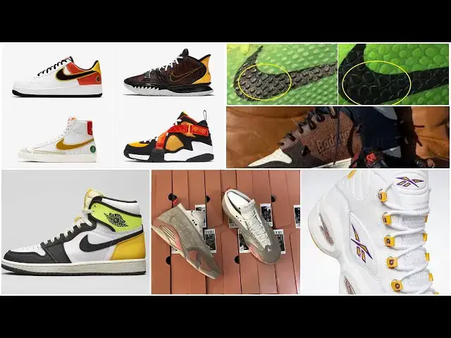 'Video thumbnail for Weekly Sneaker Round Up: Nike Rayguns, Jordan 1 Volt, Legit Check Kobe 6 Grinch & Clot Jordan 14 low'
