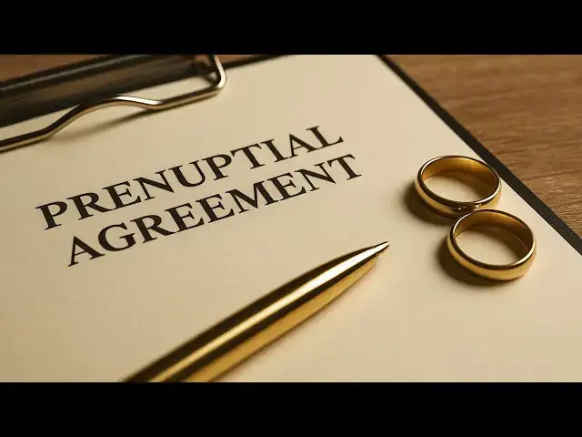 'Video thumbnail for Prenuptial Agreements: Weighing the Pros and Cons for Financial Security and Marital Clarity'