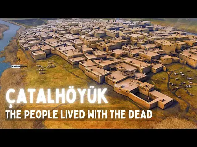 'Video thumbnail for Catalhayuk: These 7000 BCE  people Lived with the Dead'