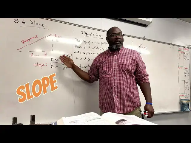 'Video thumbnail for Slope Simplified! Learn Rise Over Run + The Slope Formula'