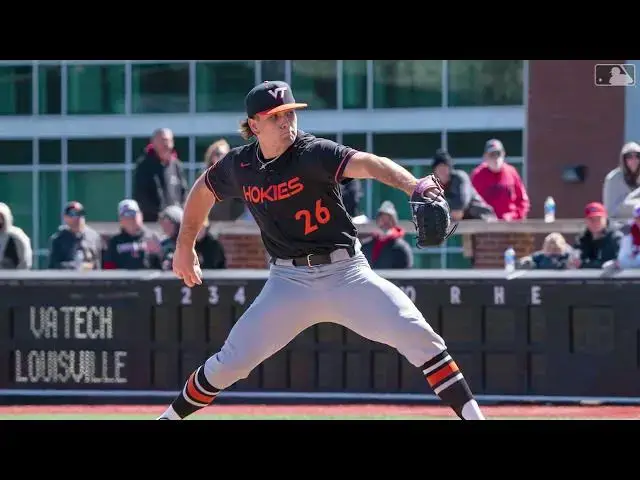 'Video thumbnail for 2025 MLB Draft Preview: Griffin Stieg, RHP, Virginia Tech'