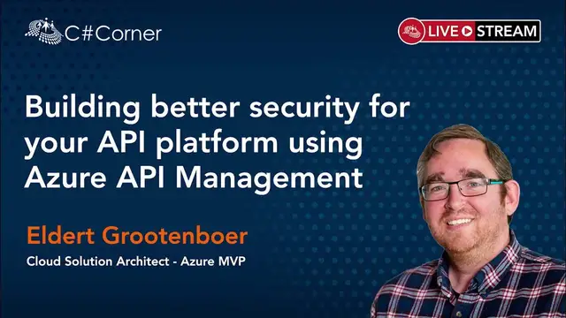 'Video thumbnail for Building better security for your API platform using Azure API Mgmt || IT Security Conference 2021'