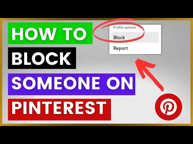 'Video thumbnail for How To Block Someone On Pinterest? [in 2025]'