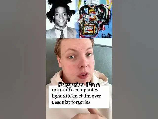 'Video thumbnail for The Basquiat forgeries claims of $19.7 Million'