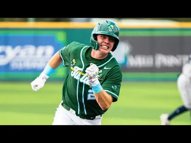 'Video thumbnail for Hugh Pinkney 2025 College Baseball Highlights! | Tulane Green Wave'