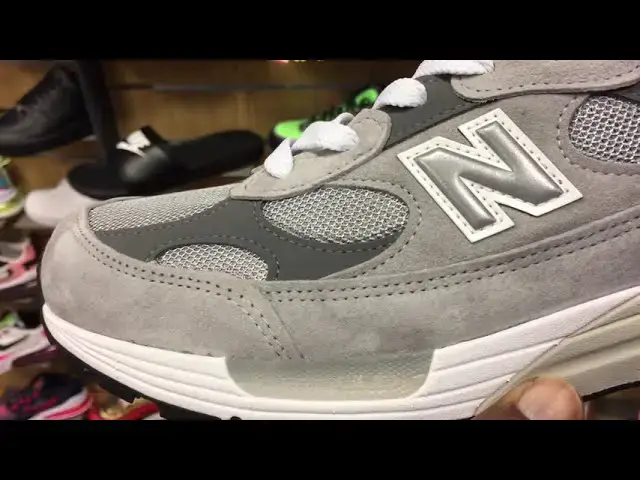 'Video thumbnail for Quick Look At The Grey New Balance 992 & Buy It Now'