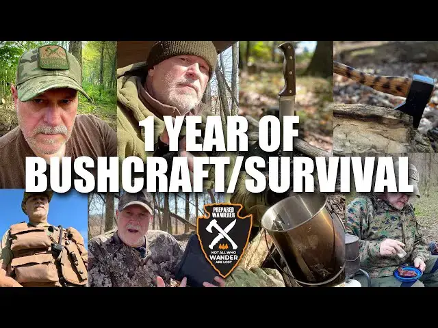 'Video thumbnail for One Year of Bushcraft & Survival Videos | Prepared Wanderer'