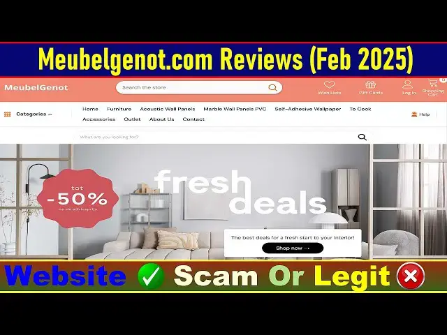 'Video thumbnail for Meubelgenot Com Reviews Consumer Reports: Before Buy Check Meubelgenot Is Scam Or Legit? |'