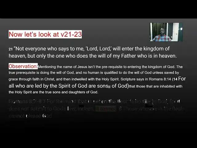 'Video thumbnail for I never Knew You, A Warning To False Teachers | A Closer Look At Matthew 7:21-23 #falseteachers'