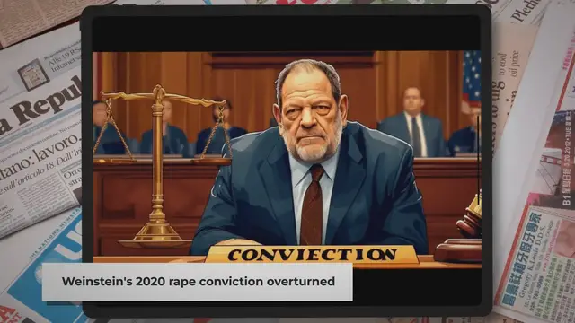 'Video thumbnail for Overturned: The Harvey Weinstein Conviction and Its Implications'