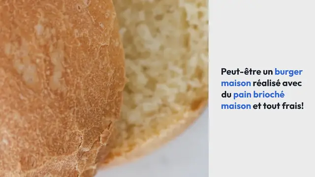 'Video thumbnail for Buns à burgers (pain brioché)'