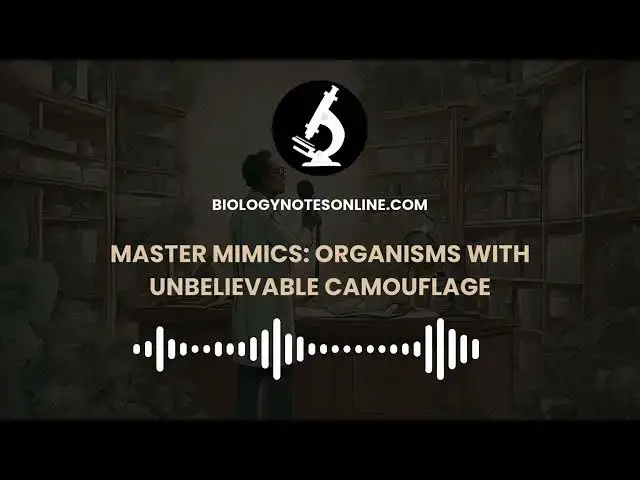 'Video thumbnail for Master Mimics: Organisms with Unbelievable Camouflage'