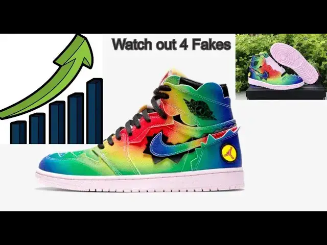 'Video thumbnail for How Many Pairs Of The J Balvin Air Jordan 1 Were Possibly Made, Resell & Watch Out For Fakes'