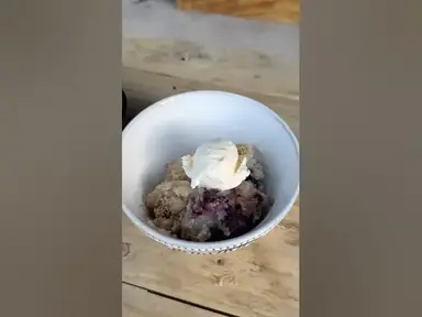 'Video thumbnail for Blackberry Cobbler- Perfect Summer Dessert!'