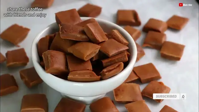 'Video thumbnail for Easy Condensed Milk Toffee (simply irresistible)- MAKE THIS ADDICTING SWEETS WITH CONDENSED MILK'