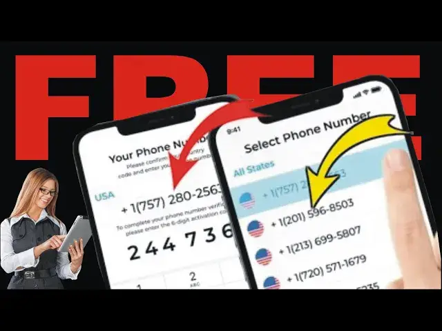 'Video thumbnail for Free Phone Number | Get A Free Virtual Phone Number With Free Phone Number App'