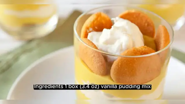 'Video thumbnail for Individual Banana Pudding Delights'