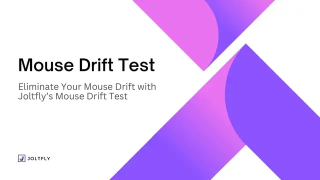 'Video thumbnail for How to Use the Mouse Drift Test from Joltfly and Improve Your Mouse Performance'