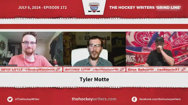 'Video thumbnail for Red Wings Free Agent Signings Tyler Motte'