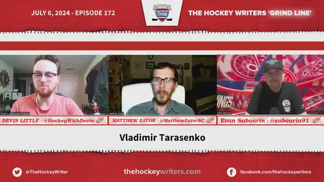 'Video thumbnail for Red Wings Free Agent Signings Vladimir Tarasenko'