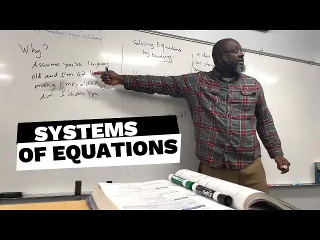 'Video thumbnail for How To Solve Equations By Multiplying Or Dividing'