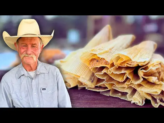 'Video thumbnail for Authentic Smoked Pork Tamales'