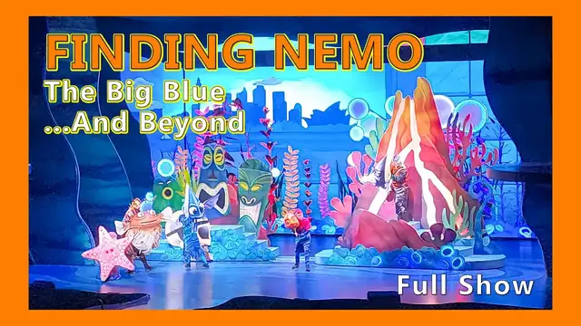 'Video thumbnail for Finding Nemo Musical at Disney's Animal Kingdom (2023)'
