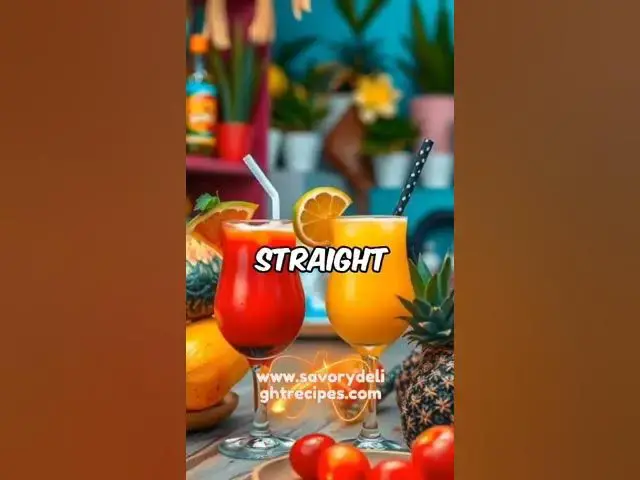 'Video thumbnail for Savory Delight Recipes |What Makes the Perfect Bahama Mama Cocktail ๐น๐ด'