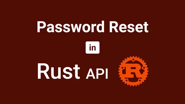 'Video thumbnail for Rust User Sign Up With Email Verification and Password Reset'
