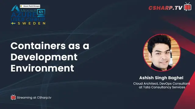 'Video thumbnail for Containers as a Development Environment'