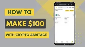 'Video thumbnail for Make $100 Daily With This Crypto Arbitrage App'